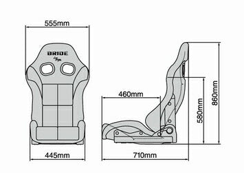 BRIDE STRADIA III 土屋圭市スペシャルエディションモデル 汎用品 G71DSF