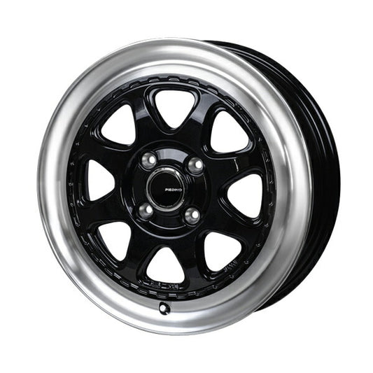 MONZA JAPAN PIEDINO/STYLE-W 【14×4.5J 4-100 INSET45】 PW-01