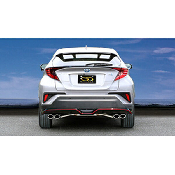 GANADOR Vertex 4WD/SUV C-HRガソリンターボ DBA-NGX10 3BA-NGX10 （6MT/CVT） 共通 H30.5〜 【GVE-039DPO】 マフラー ガナドール バーテックス 4WD/SUV