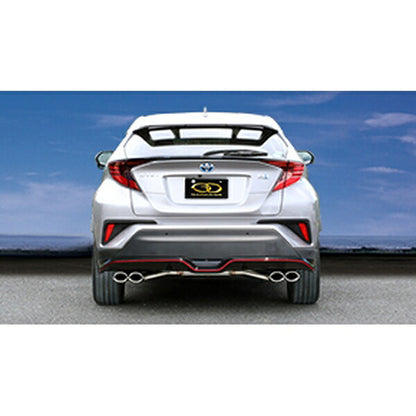 GANADOR Vertex 4WD/SUV C-HRガソリンターボ DBA-NGX10 3BA-NGX10 （6MT/CVT） 共通 H30.5〜 【GVE-039DPO】 マフラー ガナドール バーテックス 4WD/SUV