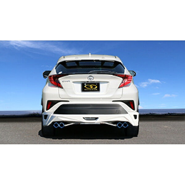 GANADOR Vertex 4WD/SUV C-HR ガソリンターボ 2WD DBA-NGX10 3BA-NGX10 （6MT/CVT） 共通 R1.10〜 【GVE-031DBL】 マフラー ガナドール バーテックス 4WD/SUV