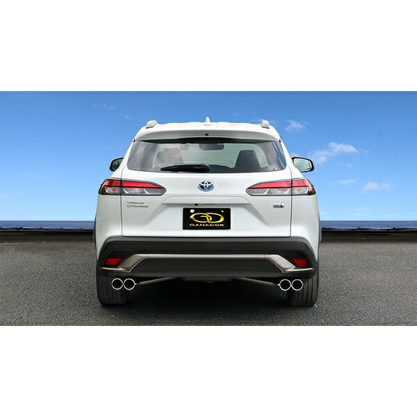 GANADOR Vertex 4WD/SUV カローラクロス（後期） 6AA-ZVG16 R5.10〜R7.4 【GVS-059PO】 マフラー ガナドール バーテックス 4WD/SUV