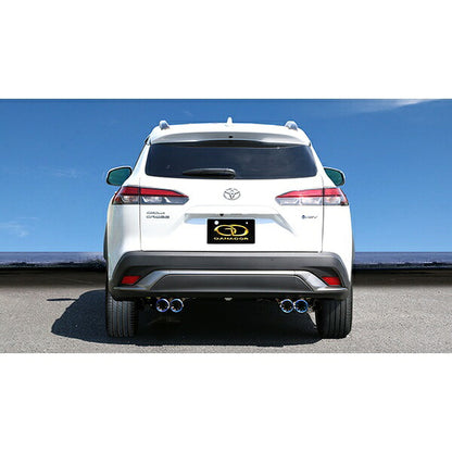 GANADOR Vertex 4WD/SUV カローラクロス（後期） 6AA-ZVG13 R5.10〜R7.4 【GVS-057BL】 マフラー ガナドール バーテックス 4WD/SUV