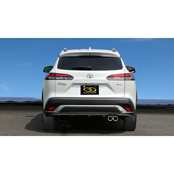 GANADOR Vertex 4WD/SUV カローラクロス（後期） 6AA-ZVG13 R5.10〜R7.4 【GVS-058PO】 マフラー ガナドール バーテックス 4WD/SUV