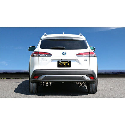 GANADOR Vertex 4WD/SUV カローラクロス（前期） 6AA-ZVG11 R3.9〜R5.10 【GVS-057PO】 マフラー ガナドール バーテックス 4WD/SUV
