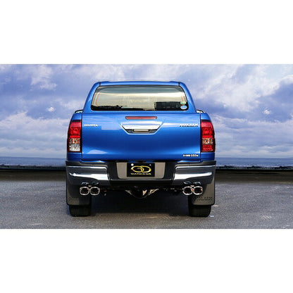 GANADOR Vertex 4WD/SUV ハイラックス QDF-GUN125 H29.9〜R2.8 【GDE-154】 マフラー ガナドール バーテックス 4WD/SUV