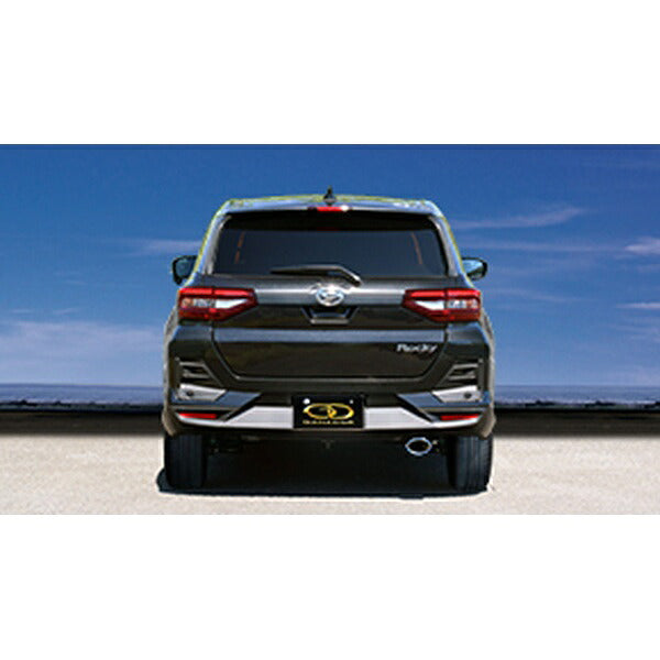 GANADOR Vertex 4WD/SUV ロッキー 5BA-A200S R1.11〜R3.10 【GVE-046BL】 マフラー ガナドール バーテックス 4WD/SUV