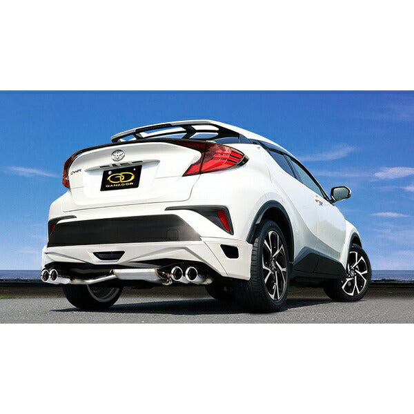 GANADOR Vertex 4WD/SUV C-HR ターボガソリン 2WD DBA-NGX10 3BA-NGX10 （6MT/CVT） 共通 R1.10〜 【GVE-031DPO】 マフラー ガナドール バーテックス 4WD/SUV