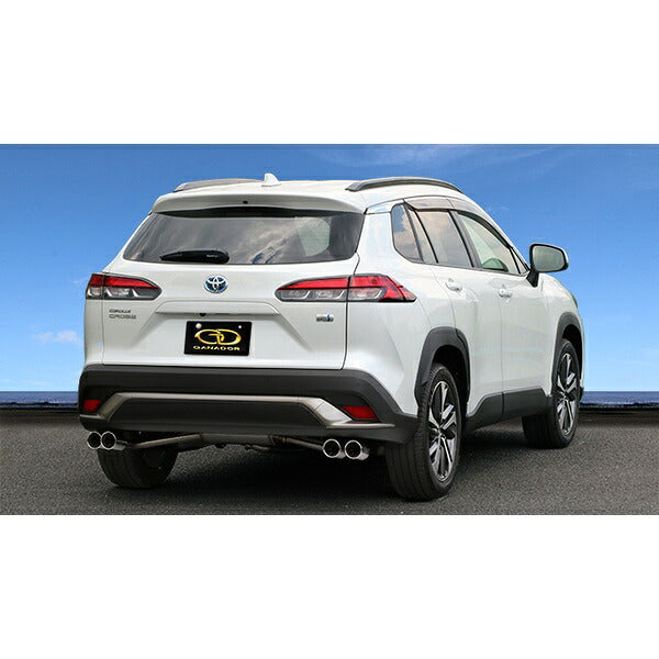 GANADOR Vertex 4WD/SUV カローラクロス（後期） 6AA-ZVG16 R5.10〜R7.4 【GVS-059PO】 マフラー ガナドール バーテックス 4WD/SUV