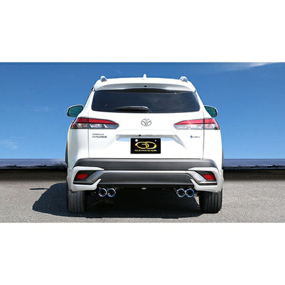 GANADOR Vertex 4WD/SUV カローラクロス（後期） 6AA-ZVG13 R5.10〜R7.4 【GVS-057BL】 マフラー ガナドール バーテックス 4WD/SUV
