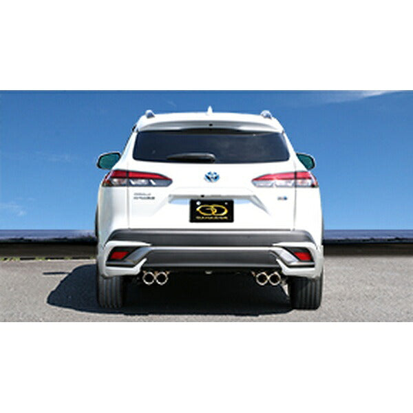 GANADOR Vertex 4WD/SUV カローラクロス（前期） 6AA-ZVG11 R3.9〜R5.10 【GVS-057PO】 マフラー ガナドール バーテックス 4WD/SUV