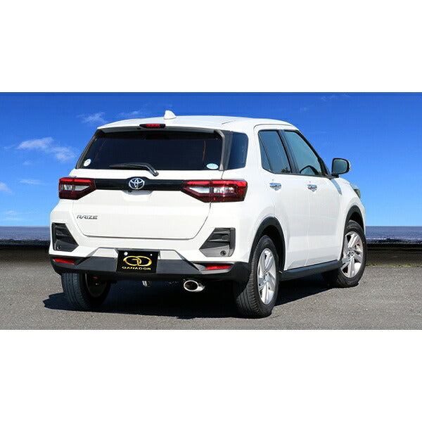 GANADOR Vertex 4WD/SUV ライズ 5BA-A210A R1.11〜R3.10 【GVE-045PO】 マフラー ガナドール バーテックス 4WD/SUV