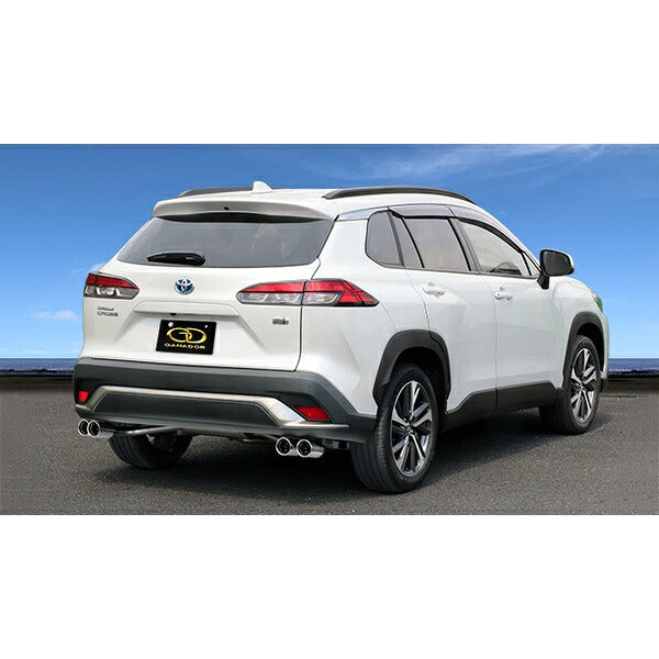 GANADOR Vertex 4WD/SUV カローラクロス（後期） 6AA-ZVG16 R5.10〜R7.4 【GVS-059PO】 マフラー ガナドール バーテックス 4WD/SUV
