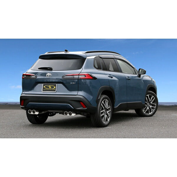 GANADOR Vertex 4WD/SUV カローラクロス（2025年一部改良型） 6AA-ZVG16 2025.5〜 【GVS-055CPO】 マフラー ガナドール バーテックス 4WD/SUV