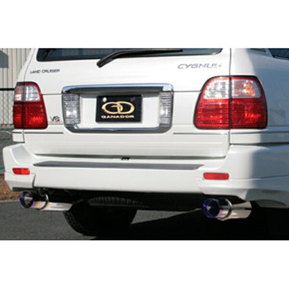 GANADOR Vertex 4WD/SUV ランドクルーザー100ガソリン GH-UZJ100W（GF-UZJ100W装着可） 1998.01〜2007.09 【GVE-001BL】 マフラー ガナドール バーテックス 4WD/SUV