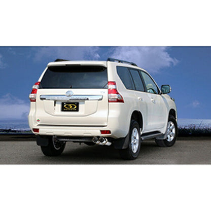 GANADOR Vertex 4WD/SUV ランドクルーザー プラド 3BA-TRJ150W CBA-TRJ150W H27.6〜 【GVE-029PO】 マフラー ガナドール バーテックス 4WD/SUV