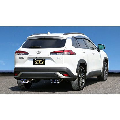 GANADOR Vertex 4WD/SUV カローラクロス（後期） 6AA-ZVG13 R5.10〜R7.4 【GVS-057BL】 マフラー ガナドール バーテックス 4WD/SUV