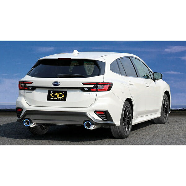 GANADOR Vertex Sports レヴォーグ1.8 4BA-VN5 R2.10〜 【VRS-052BL】 マフラー ガナドール バーテックス スポーツ