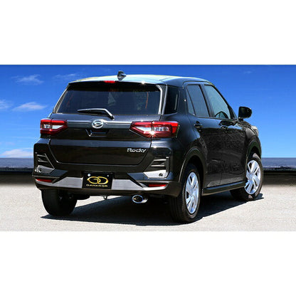 GANADOR Vertex 4WD/SUV ロッキー 5BA-A200S R1.11〜R3.10 【GVE-046BL】 マフラー ガナドール バーテックス 4WD/SUV