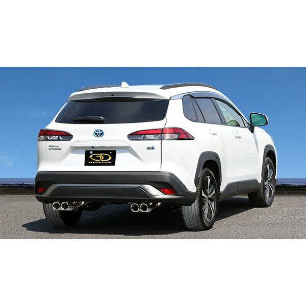 GANADOR Vertex 4WD/SUV カローラクロス（前期） 6AA-ZVG11 R3.9〜R5.10 【GVS-057PO】 マフラー ガナドール バーテックス 4WD/SUV
