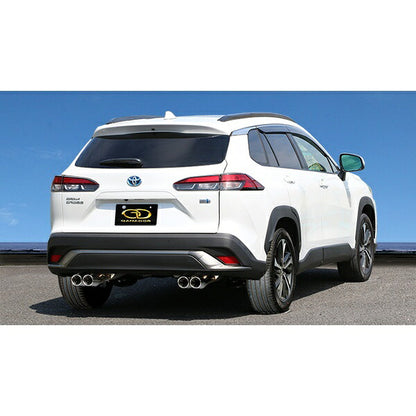 GANADOR Vertex 4WD/SUV カローラクロス（前期） 6AA-ZVG11 R3.9〜R5.10 【GVS-057PO】 マフラー ガナドール バーテックス 4WD/SUV