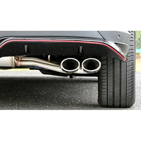 GANADOR Vertex 4WD/SUV C-HRガソリンターボ DBA-NGX10 3BA-NGX10 （6MT/CVT） 共通 H30.5〜 【GVE-039DPO】 マフラー ガナドール バーテックス 4WD/SUV