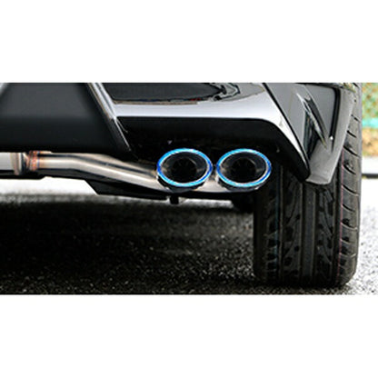 GANADOR Vertex 4WD/SUV C-HRハイブリッド DAA-ZYX10 6AA-ZYX11 H28.12〜 【GVE-039DBL】 マフラー ガナドール バーテックス 4WD/SUV