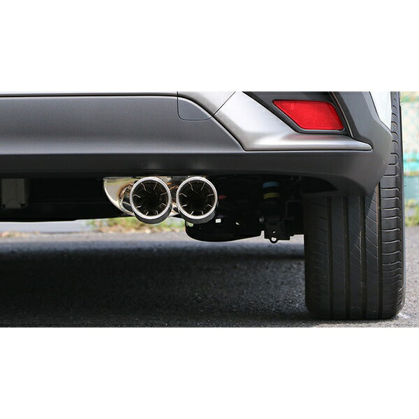 GANADOR Vertex 4WD/SUV カローラクロス（後期） 6AA-ZVG13 R5.10〜R7.4 【GVS-058PO】 マフラー ガナドール バーテックス 4WD/SUV