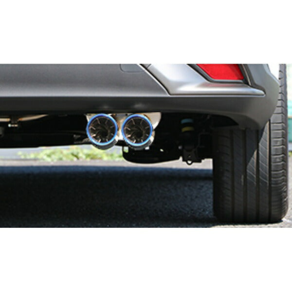 GANADOR Vertex 4WD/SUV カローラクロス（前期） 3BA-ZSG10 R3.9〜R5.10 【GVS-057BL】 マフラー ガナドール バーテックス 4WD/SUV