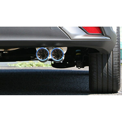 GANADOR Vertex 4WD/SUV カローラクロス（前期） 3BA-ZSG10 R3.9〜R5.10 【GVS-057BL】 マフラー ガナドール バーテックス 4WD/SUV