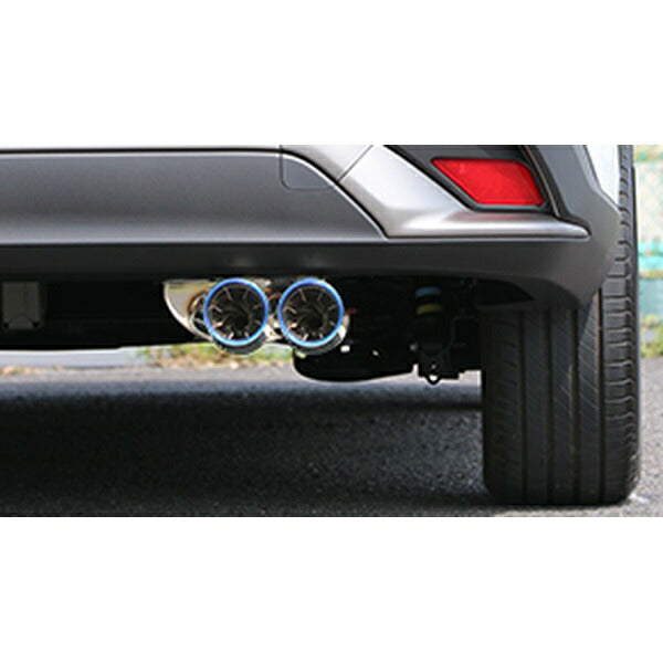 GANADOR Vertex 4WD/SUV カローラクロス（前期） 6AA-ZVG11 R3.9〜R5.10 【GVS-058BL】 マフラー ガナドール バーテックス 4WD/SUV