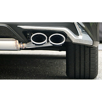 GANADOR Vertex 4WD/SUV ハリアー 6BA-MXUA80 R2.6〜 【GVE-048MPO】 マフラー ガナドール バーテックス 4WD/SUV