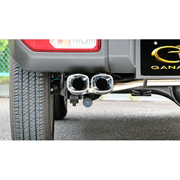 GANADOR Vertex 4WD/SUV ジムニー 3BA-JB64W H30.7〜 【GDE-157Q】 マフラー ガナドール バーテックス 4WD/SUV