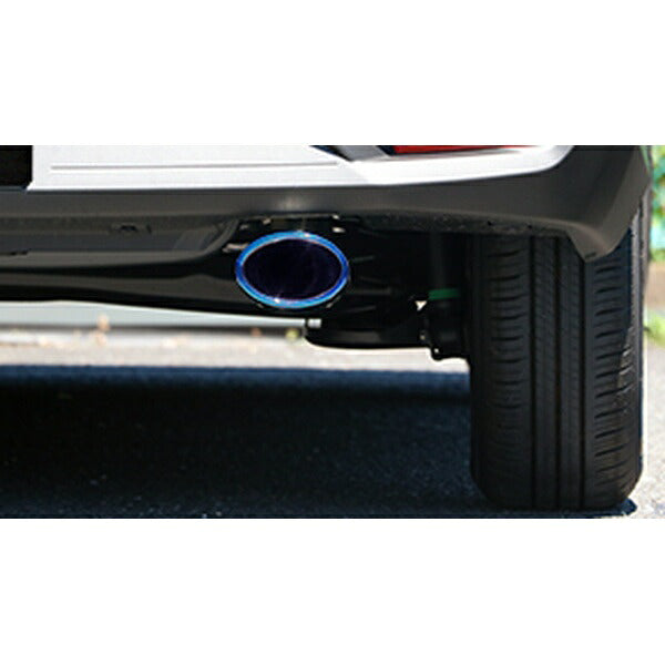 GANADOR Vertex 4WD/SUV ロッキー 5BA-A200S R1.11〜R3.10 【GVE-046BL】 マフラー ガナドール バーテックス 4WD/SUV