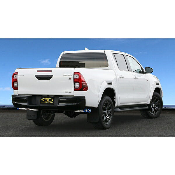 GANADOR Vertex 4WD/SUV ハイラックス QDF-GUN125 H29.9〜R2.8 【GDS-302BL】 マフラー ガナドール バーテックス 4WD/SUV