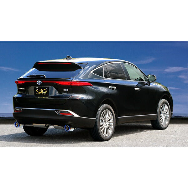 GANADOR Vertex 4WD/SUV ハリアーハイブリッド 6AA-AXUH80 6AA-AXUH85 R2.6〜 【GVE-043TBL】 マフラー ガナドール バーテックス 4WD/SUV
