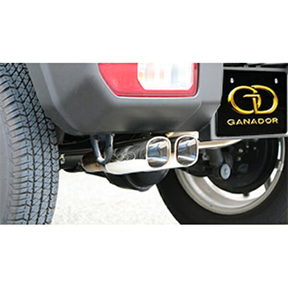 GANADOR Vertex 4WD/SUV ジムニー 3BA-JB64W H30.7〜 【GDE-157Q】 マフラー ガナドール バーテックス 4WD/SUV