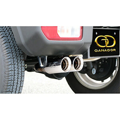 GANADOR Vertex 4WD/SUV ジムニー 3BA-JB64W H30.7〜 【GDE-157】 マフラー ガナドール バーテックス 4WD/SUV