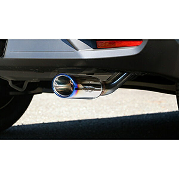 GANADOR Vertex 4WD/SUV ロッキー 5BA-A200S R1.11〜R3.10 【GVE-046BL】 マフラー ガナドール バーテックス 4WD/SUV