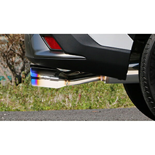GANADOR Vertex 4WD/SUV カローラクロス（前期） 3BA-ZSG10 R3.9〜R5.10 【GVS-057BL】 マフラー ガナドール バーテックス 4WD/SUV
