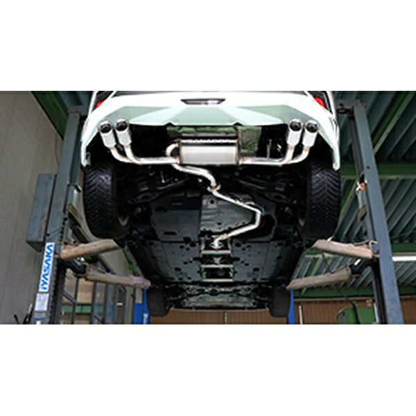 GANADOR Vertex 4WD/SUV C-HR ターボガソリン 2WD DBA-NGX10 3BA-NGX10 （6MT/CVT） 共通 R1.10〜 【GVE-031DPO】 マフラー ガナドール バーテックス 4WD/SUV