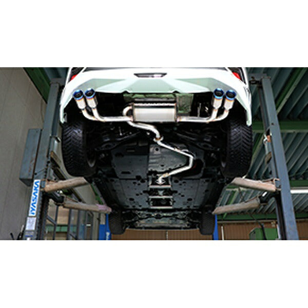 GANADOR Vertex 4WD/SUV C-HR ガソリンターボ 2WD DBA-NGX10 3BA-NGX10 （6MT/CVT） 共通 R1.10〜 【GVE-031DBL】 マフラー ガナドール バーテックス 4WD/SUV