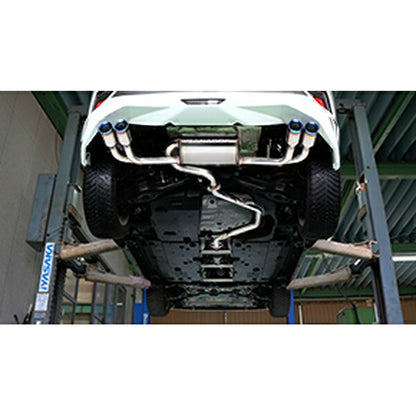 GANADOR Vertex 4WD/SUV C-HR ガソリンターボ 2WD DBA-NGX10 3BA-NGX10 （6MT/CVT） 共通 R1.10〜 【GVE-031DBL】 マフラー ガナドール バーテックス 4WD/SUV