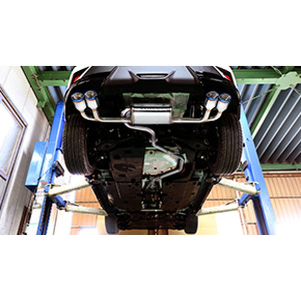GANADOR Vertex 4WD/SUV C-HRハイブリッド DAA-ZYX10 6AA-ZYX11 H28.12〜 【GVE-039DBL】 マフラー ガナドール バーテックス 4WD/SUV
