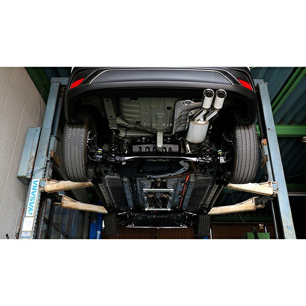 GANADOR Vertex 4WD/SUV カローラクロス（後期） 6AA-ZVG13 R5.10〜R7.4 【GVS-058PO】 マフラー ガナドール バーテックス 4WD/SUV