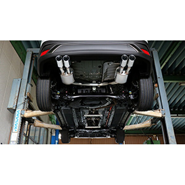 GANADOR Vertex 4WD/SUV カローラクロス（前期） 6AA-ZVG11 R3.9〜R5.10 【GVS-057PO】 マフラー ガナドール バーテックス 4WD/SUV
