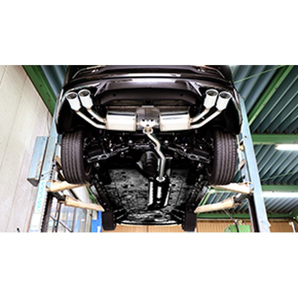 GANADOR Vertex 4WD/SUV ハリアー 6BA-MXUA80 R2.6〜 【GVE-048MPO】 マフラー ガナドール バーテックス 4WD/SUV