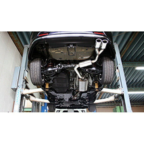 GANADOR Vertex 4WD/SUV ハリアー DBA-ZSU60W ZSU65W モデリスタリヤスカート付専用 H25.12〜H29.5 【GDE-640M】 マフラー ガナドール バーテックス 4WD/SUV