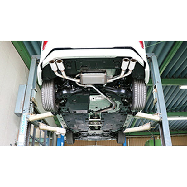 GANADOR PASION EVO プリウス50系（2WD） DAA-ZVW50/ZVW51 H27.12〜H30.12 【PAE-075】 マフラー ガナドール パシオンエボ