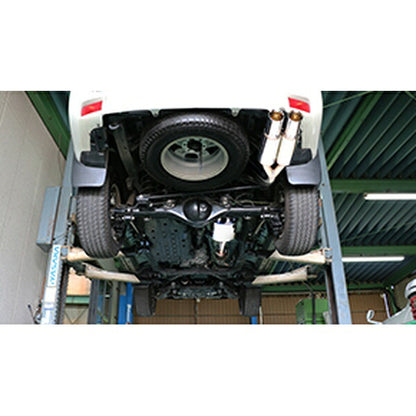 GANADOR Vertex 4WD/SUV ランドクルーザー プラド 3BA-TRJ150W CBA-TRJ150W H27.6〜 【GVE-029PO】 マフラー ガナドール バーテックス 4WD/SUV